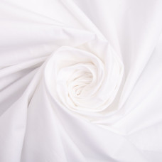 Тканина перкаль 240 см 130 г/м2 натуральна бавовна преміум якість для постільної білизни, покривал, декору біла