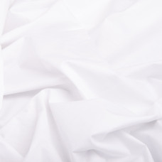 Тканина перкаль 240 см 130 г/м2 натуральна бавовна преміум якість для постільної білизни, покривал, декору біла