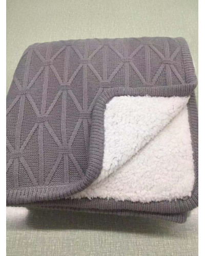 Покривала та пледи UkrTextil  150  OTpp-008-сірий купити у Postel.biz.ua