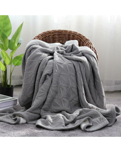Покривала та пледи UkrTextil  210  OTep-008-сірий купити у Postel.biz.ua