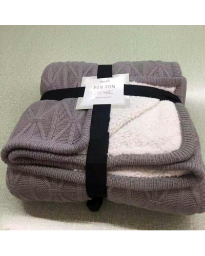Покривала та пледи UkrTextil  210  OTep-008-сірий купити у Postel.biz.ua