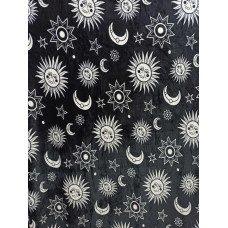 Плед з флісу Місяць і Сонце (160х210)