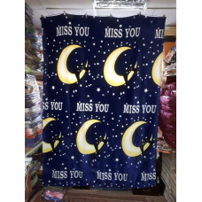 Плед з флісу Кіт на місяці (160х210)