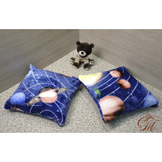 Наволочки Планети 50*50 на блискавці