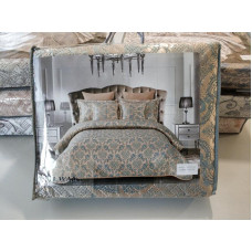 Покривало атласне з наволочками Elway 846