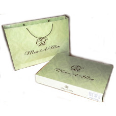 Комплект постільної білизни Тет-@-Тет євро Страйп-сатин 022 (в коробці) 4 нав.