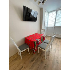 Скатертина "Новий рік" Feliz Navidad прямокутна тканинна-5