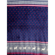 Плед із флісу Сніжинки 3Д (220*240)