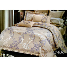 Комплект постільної білизни Тет-А-Тет євро Жаккард J-030