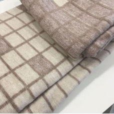 Плед бавовняний Sarar Battaniye з бахрамою 16111