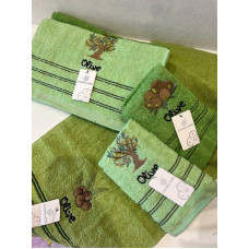 Кухонний рушник махровий Olive, 35х75см. упаковка 10шт.