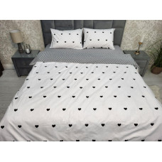 Двоспальна постільна білизна Тет-А-Тет В-1419 бязь (економ, нестандарт)