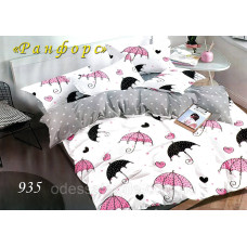 Комплект постільної білизни Тет-А-Тет євро 935 ранфорс