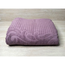 Махрове простирадло Colorful Home 200x230 Вінтаж фіолетовий