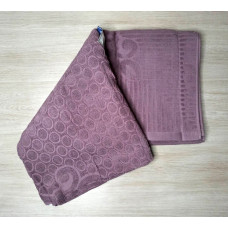 Махрове простирадло Colorful Home 200x230 Вінтаж фіолетовий