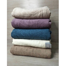 Махрове простирадло Colorful Home 200x230 Вінтаж фіолетовий