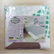 Простирадло на резинці  180x200+20 см-2222