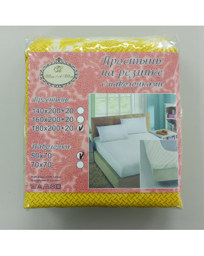 Простирадла на різинці Тет-а-Тет    OT180-167 купити у Postel.biz.ua