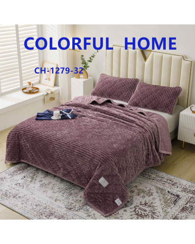 Пледи та покривала Colorful Home    OT200х220-фуксія купити у Postel.biz.ua
