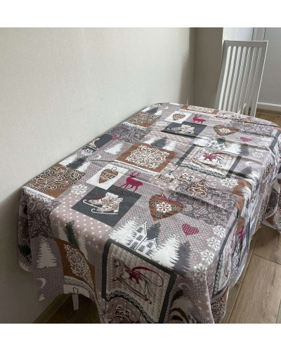Скатертини Home plus    OT150х220-пэчворк купити у Postel.biz.ua
