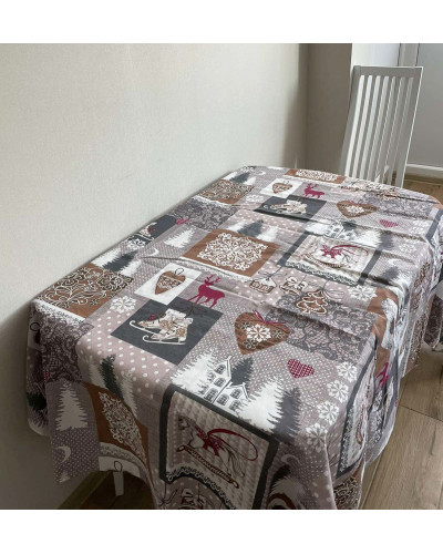 Скатертини Home plus    OT150х220-пэчворк купити у Postel.biz.ua