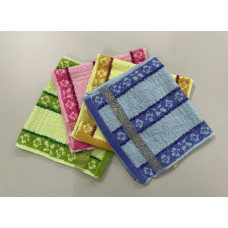 Рушник махровий для рук Веселка 25х50 см. в пакованні 20 шт.