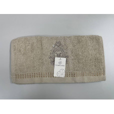 Рушник махровий для рук Орнамент, 30х70см. упаковка 12шт.