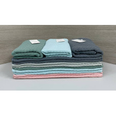 Рушник махровий для рук Колосок, 35х75см. упаковка 12шт.