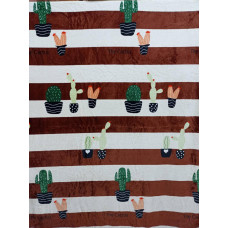 Плед з флісу Кактус (220*240)