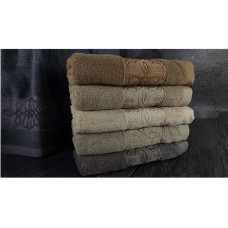 Рушник махровий для обличчя Нескінченність, 50х90 см. паковання 6 шт.