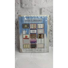 Плед бавовняний Sweet Dreams з бахромою 002