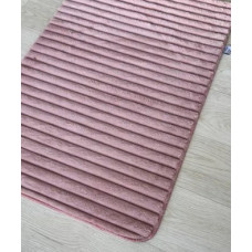 Килимок приліжковий Colorful Home 90х150см Шарпей (молочний та рожевий)