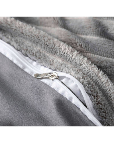 Комплекти постільної білизни Colorful Home Двуспальный Евро Двуспальный Евро  OTCH-1281-28- графит купити у Postel.biz.ua