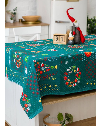 Скатертини Home plus    OT150х220-ялинка купити у Postel.biz.ua
