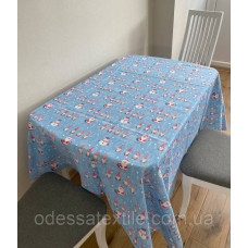 Скатертина "Новий рік" прямокутна лляна