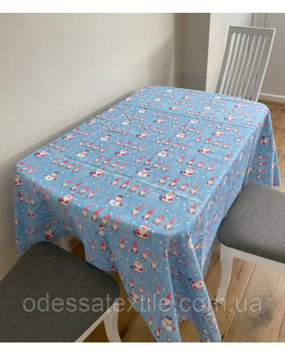 Скатертини Home plus    OT110х140-сніговик блакит купити у Postel.biz.ua