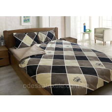 Комплект постільної білизни мікрофібра+бязь ТЕТ-@-ТЕТ Корона (полуторний розмір)