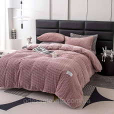 Плюшевий комплект постільної білизни Colorful Home Соти (євро розмір)