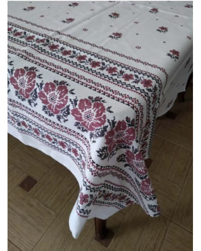Скатертини Home plus    OT150х220-кр.орнамент купити у Postel.biz.ua