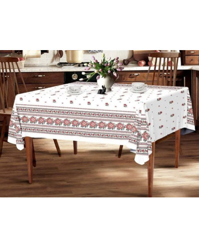 Скатертини Home plus    OT150х220-кр.орнамент купити у Postel.biz.ua