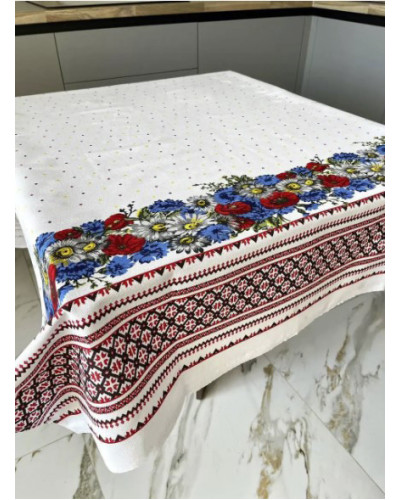 Скатертини Home plus    OT150х220-квіти купити у Postel.biz.ua