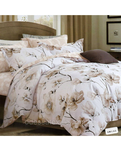 Комплекти постільної білизни ELWAY Двуспальный Евро Двуспальный Евро  OT133-50*70 купити у Postel.biz.ua