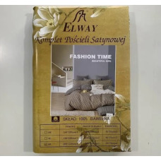 Комплект постільної білизни ELWAY двоспальний 130 (нав.50*70)