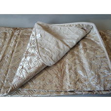 Покривало атласне з наволочками Elway 855