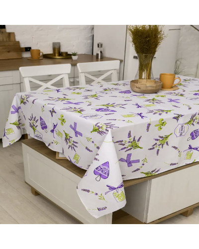 Скатертини Home plus    OT150х220-лаванда3 купити у Postel.biz.ua