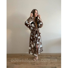 Халат з мікрофібри Велсофт Саймон, розмір XL 54-56 /довжина 100 см