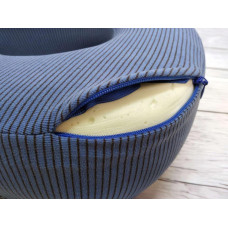 Дитяча ортопедична подушка-рогалик для подорожей з "ефектом пам'яті"