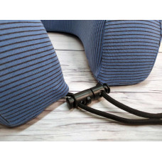 Дитяча ортопедична подушка-рогалик для подорожей з "ефектом пам'яті"