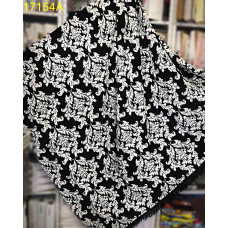 Плед бавовняний Sarar Battaniye з бахромою 17154A