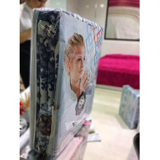 Плед бавовняний Sarar Battaniye з бахромою 17154A